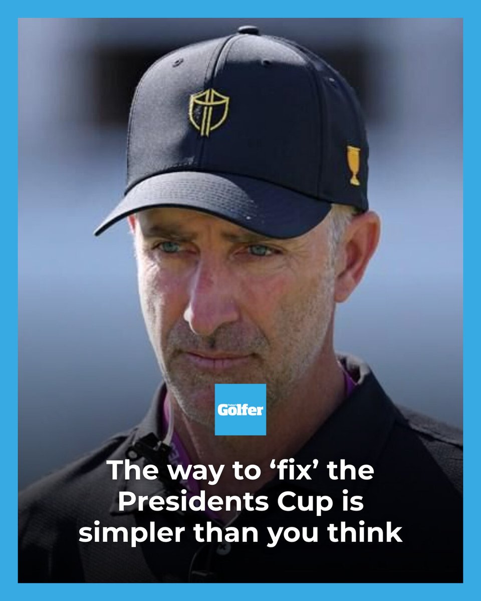 TheTodaysGolfer's tweet photo. The International team had their American rivals broken – then the Presidents Cup’s biggest flaw cost them history.

@RJerramGolf explains.

🔗 https://t.co/ddwoeMcvTr https://t.co/yrWeIGThGV