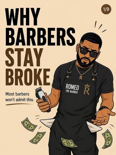 w_btariq's tweet photo. Most barbers I talk to do not think of missed calls as lost money. They think of it as just part of the job. 
That framing is the actual problem.