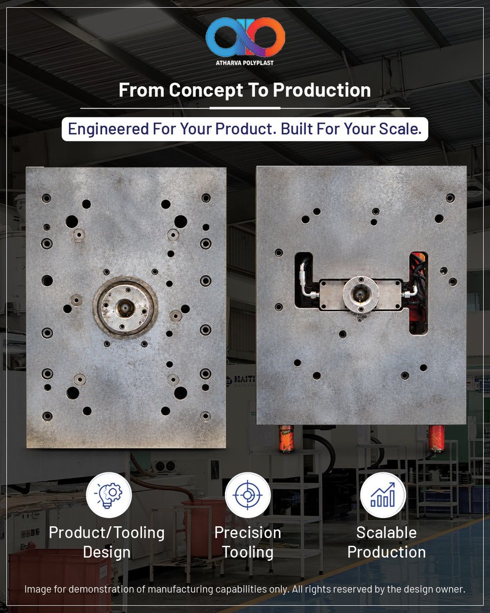 AtharvaPoly's tweet photo. From Concept To Production. Engineered For Precision. Built For Scale.

📩 info@atharvapolyplast.com

#AtharvaPolyplast #Engineering #PrecisionTooling #ProductDevelopment #Manufacturing #OEMManufacturing https://t.co/d8j7E95jKq
