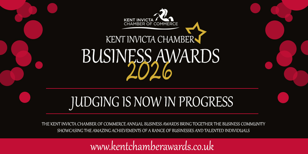 InvictaChamber's tweet photo. Judging is now in progress for the Kent Invicta Chamber Business Awards 2026.

Thank you to all entrants for the quality of applications submitted.

We will share updates as we move towards finalist announcements and the Gala Dinner in November.

More here https://t.co/BUGF9N02Zp https://t.co/Vh6aj9aLjK