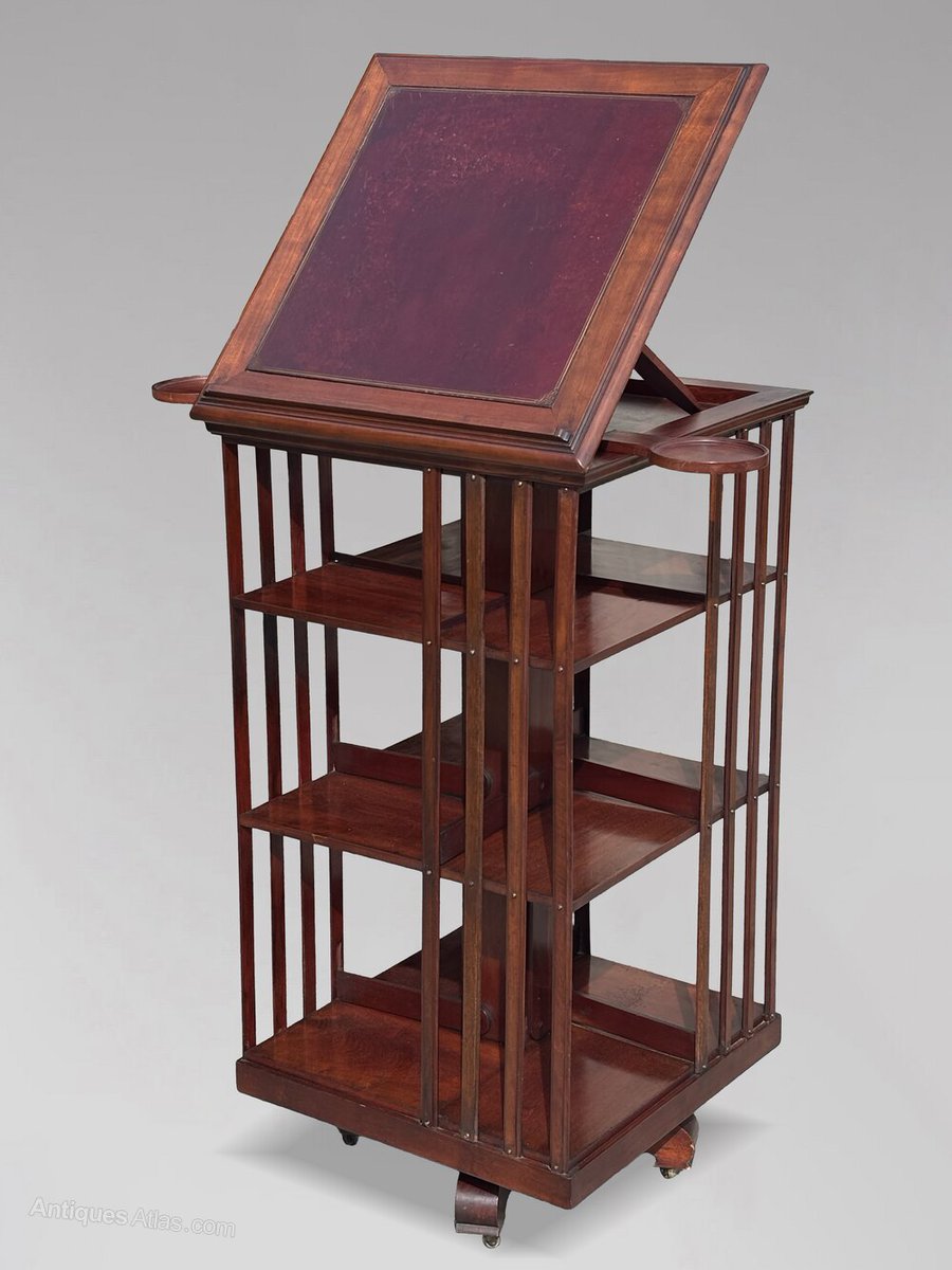 antiques_atlas's tweet photo. For SALE on Antiques Atlas we have this
19th C Tall French Mahogany Revolving Bookcase https://t.co/PLDlGH3Y4K #antiques From Anthony Short Antiques Ltd #antiquebookcase #librarybookcase #openbookcase #antiquerevolvingbookcase https://t.co/YABYQq4F1j