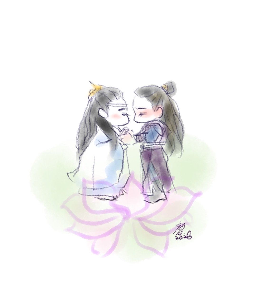 vamdemiaire_ly's tweet photo. ……初めてのちゅー、かな？？？？ https://t.co/VDicXvTfAi