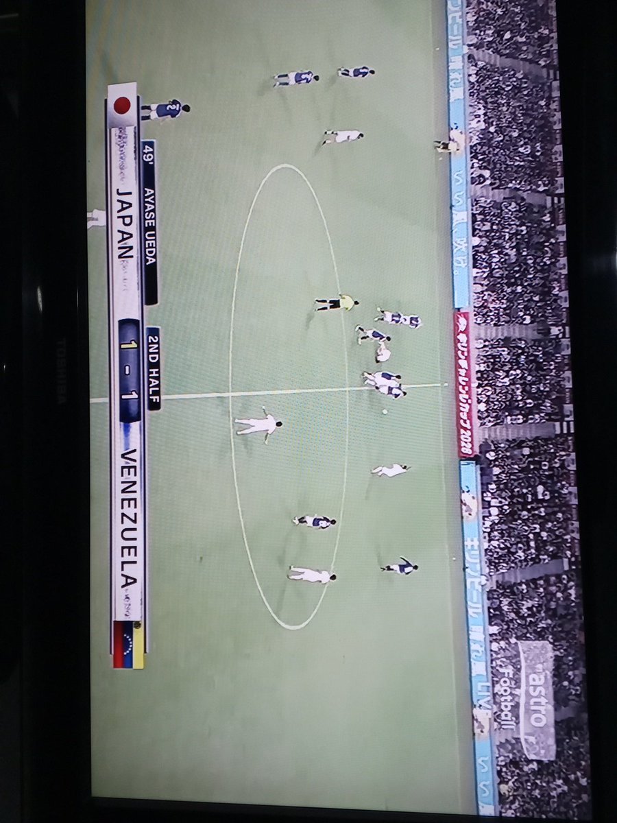 sabassanchez2's tweet photo. La Vinotinto abre el 2do tiempo con Gol y Japón a los 3 minutos consigue el empate https://t.co/0MRLmdlV6j