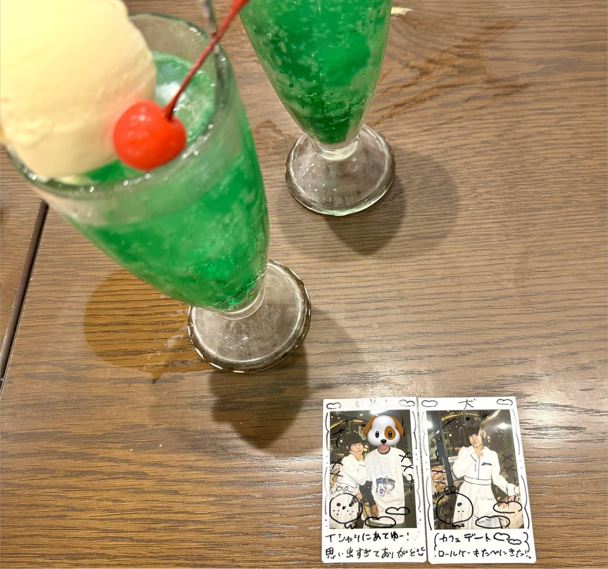 ForesutoShou's tweet photo. 他愛もない会話だけで１時間すぎてったw

今日は自然体で話せた気がする
まぁほとんど聞き役だったがね

🍊「あのね！」
🐶「ｳﾝｳﾝ」
🍊「それでね！」
🐶「ｳﾝｳﾝ」
🍊「あのね！」
🐶「ｳﾝｳﾝ」
🍊「それでね！」
🐶「ｿｳﾅﾝﾀﾞｰ」
🍊「あのね！」
🐶「ｳﾝｳﾝ」

まさにこんな感じ https://t.co/8EeWKsQXkG