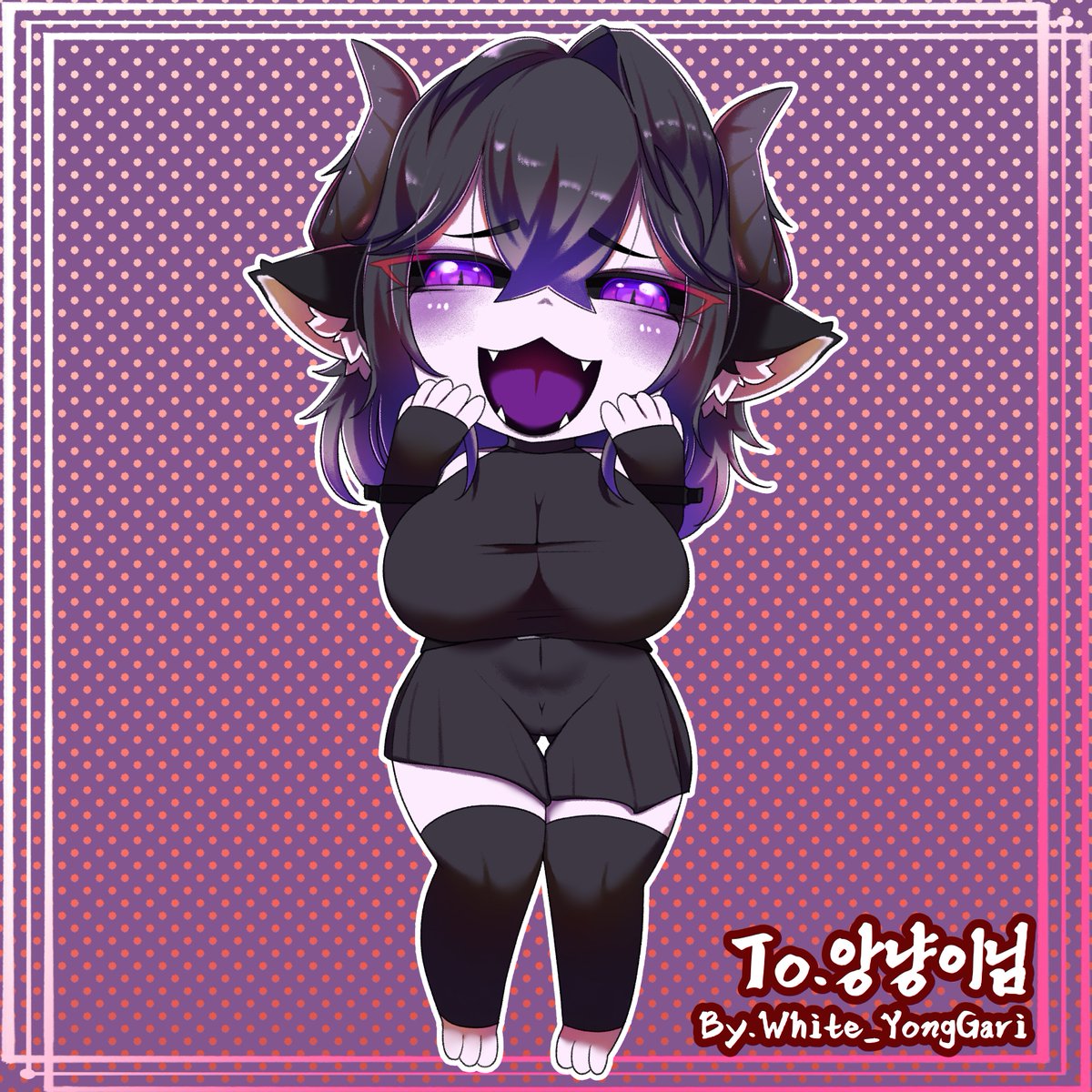 White_YongGari's tweet photo. 커미션 신청해주셔서 감사합니다 🤍 
To : @ Iruma0711 ( 앙냥이님 )

9월말까지 할인기간오픈합니다! 관심있으신분들은 디엠부탁드려용~ https://t.co/GF009EQkyF