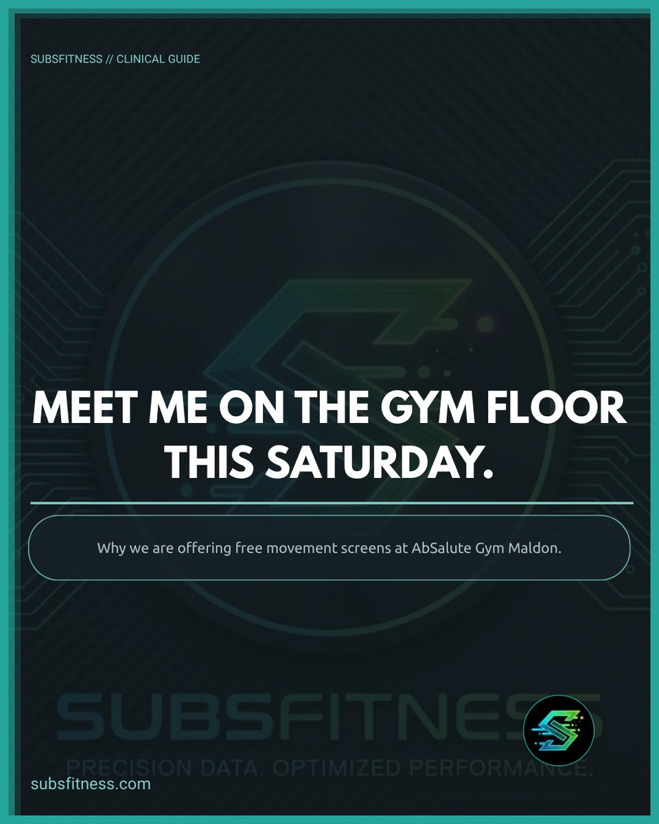 subsfitness's tweet photo. #Maldon #AbSaluteGym #EssexFitness #PersonalTrainerMaldon #MovementAudit #StrengthAndConditioning #Biomechanics #InjuryPrevention #OpenDay #SubsFitness https://t.co/hCFkR1JE8s