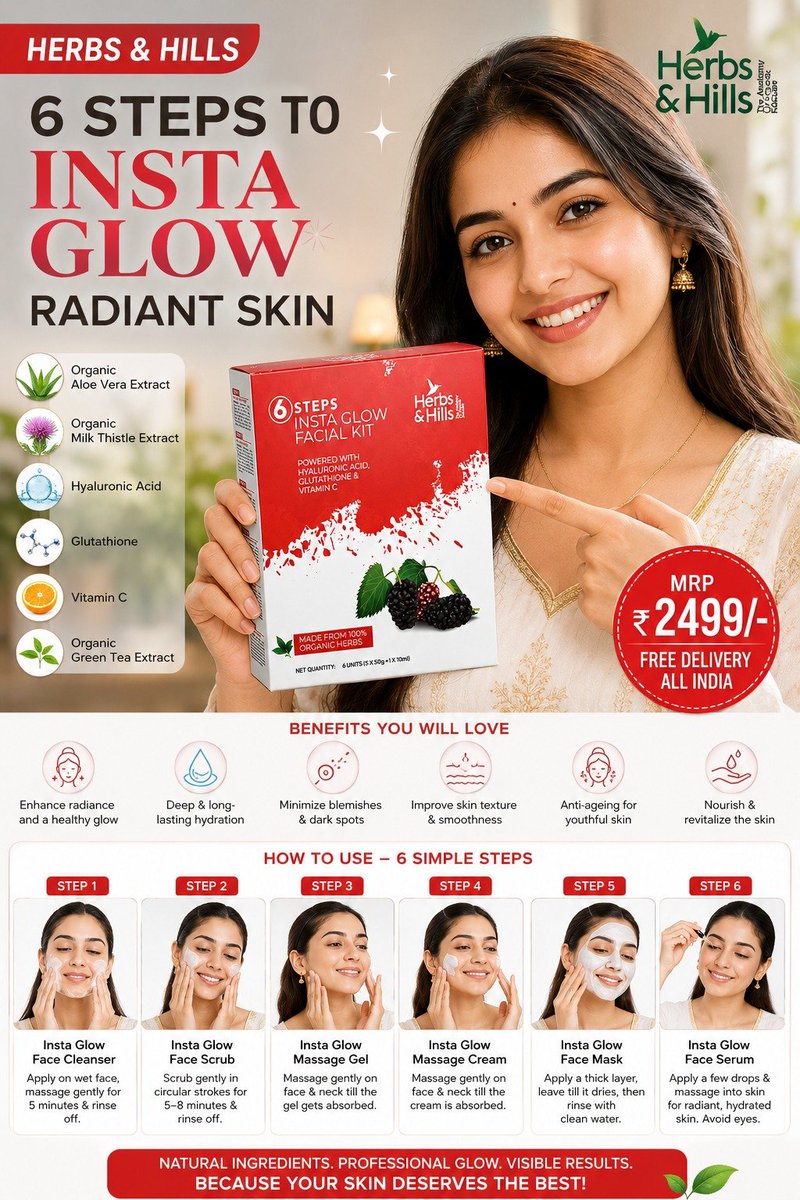 Sandhya_Darjuv9's tweet photo. Insta Glow Facial Kit...Natural Ingredients,  Professional Glow, Visible Results, Because your skin deserves the Best...

https://t.co/utx5bGxsqP https://t.co/2sD649QWFz