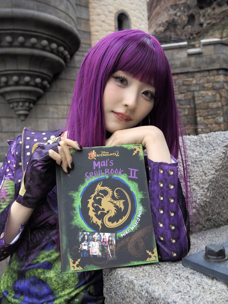 karin_henmi's tweet photo. 今年はディセンダントのマル😈💜
#Dハロ仮装 https://t.co/9jvLUHJLxQ