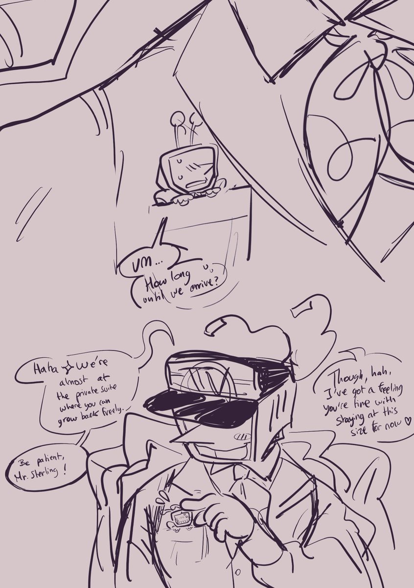 FueFann's tweet photo. Okay so something happened... Mr Sterling aka grandma's tv belongs to @/lulucinnabon
Older art of them lowkey where it started
#doublefeacher #MrTrainna https://t.co/L13IJRUfDE