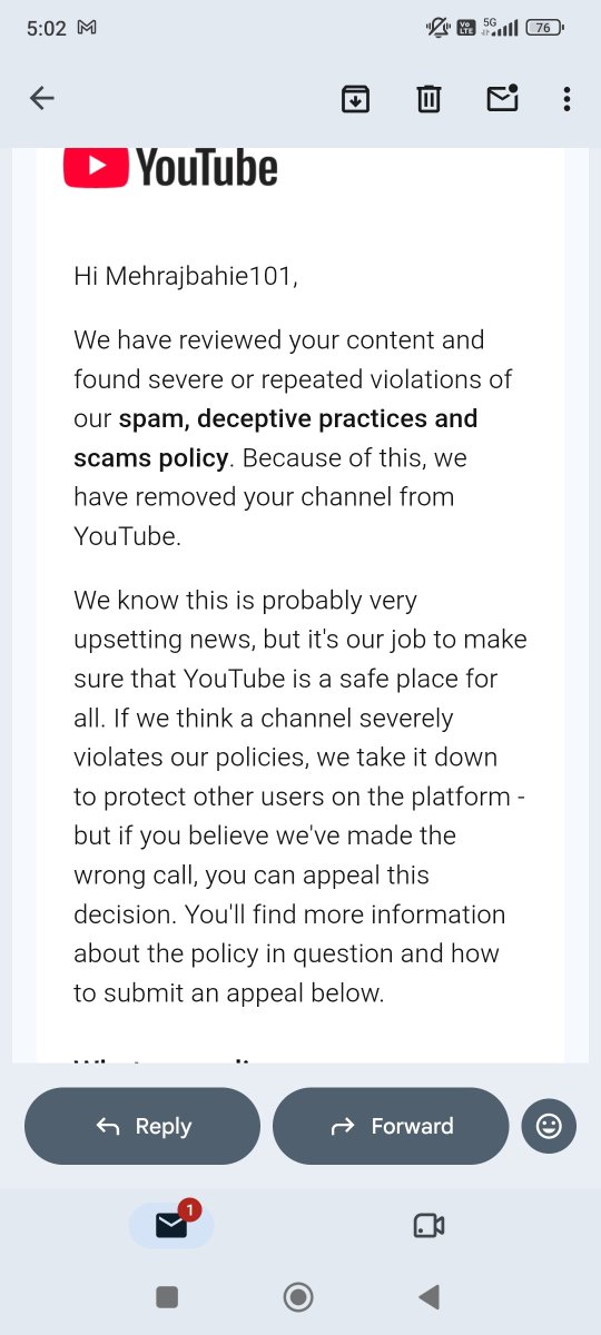 jonsenafrn's tweet photo. @TeamYouTube My YouTube channel was removed after I uploaded a video in which I added my own face properly. I did not receive any warning or strike before the channel was removed.

Channel name is muslim_channel_11k https://t.co/AqqkbnIaFR