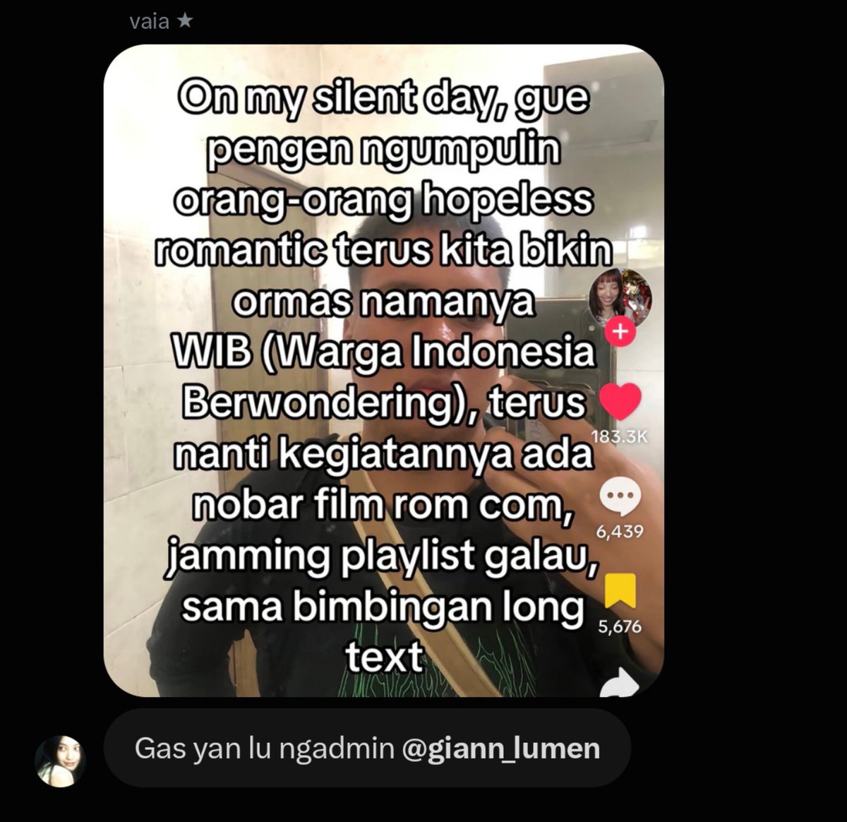 giann_lumen's tweet photo. serba serbi lucu, akhir akhir ini. https://t.co/g7jzdKd8b0