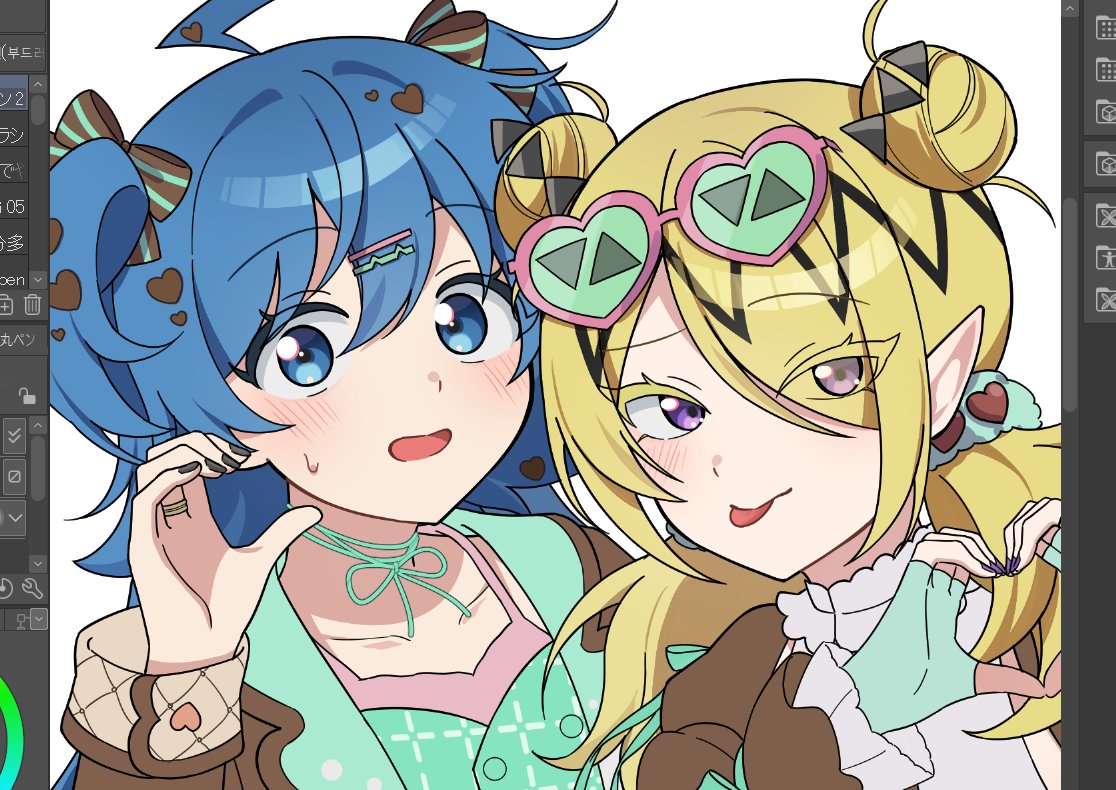 KRMpn20's tweet photo. 可愛く描けてる気がするwip https://t.co/4wCe1pWOxk
