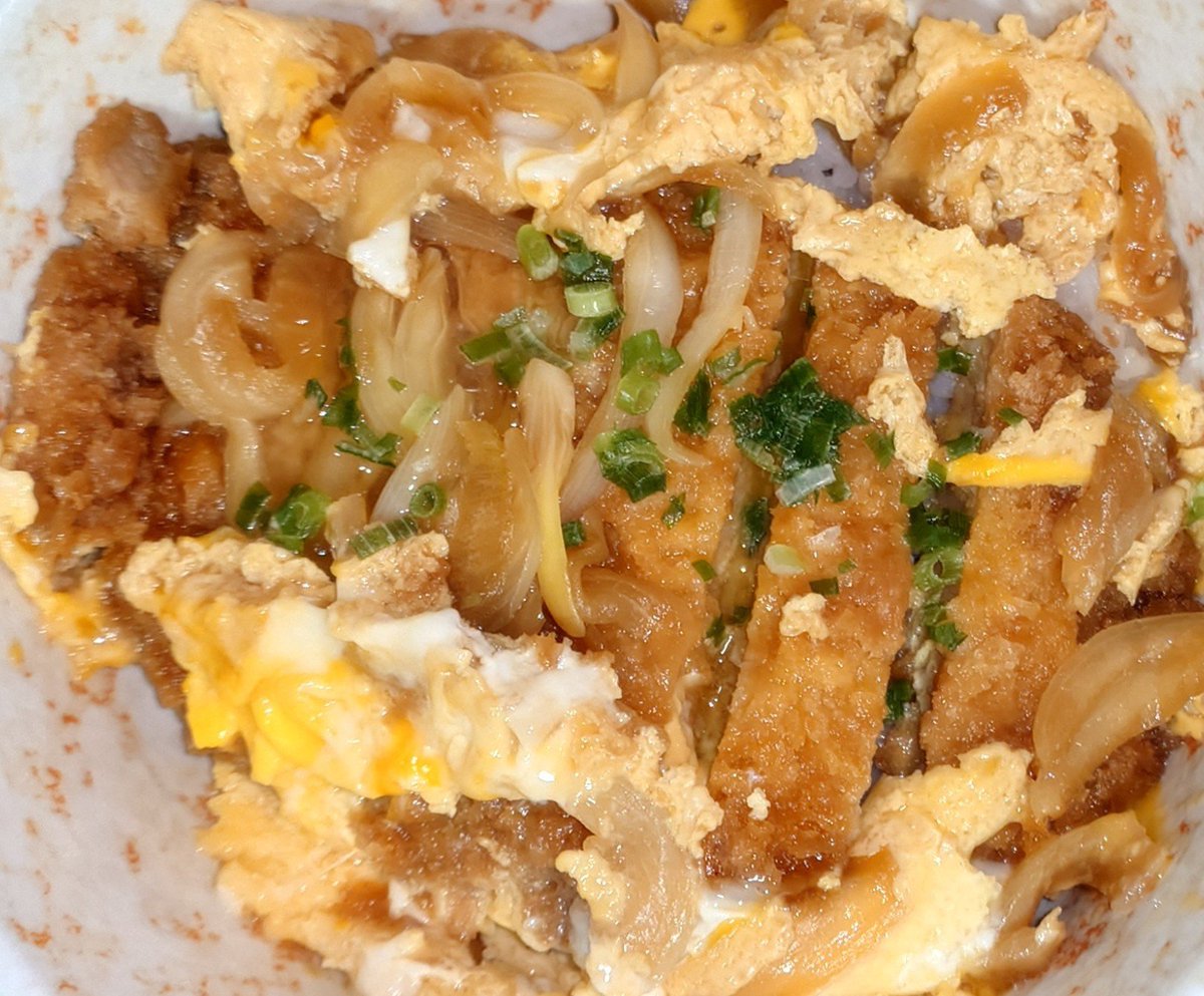 A_N_222's tweet photo. 今晩はカツ丼。 https://t.co/gslL24uxj1