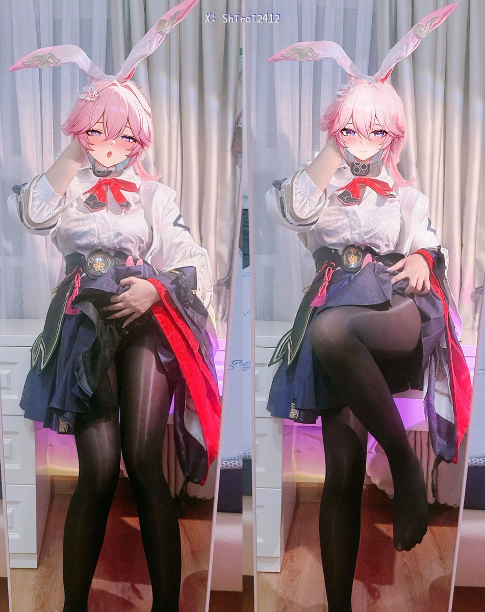 崩壊:スターレイル 緋英(ヒアンシー)のバニー耳コスプレ