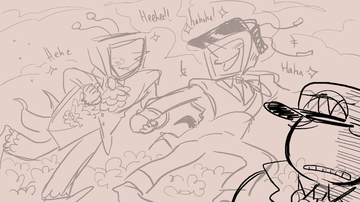FueFann's tweet photo. And umm haha their ship name is silver bullet lol lmao even..
#doublefeacher #mrtrainna #deltarune #tenna https://t.co/fljC1MXNcE