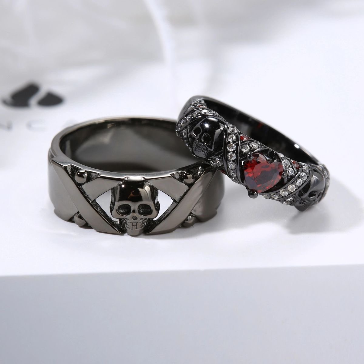 gothicornate_'s tweet photo. gothic couple rings https://t.co/L6L6sU4gI7