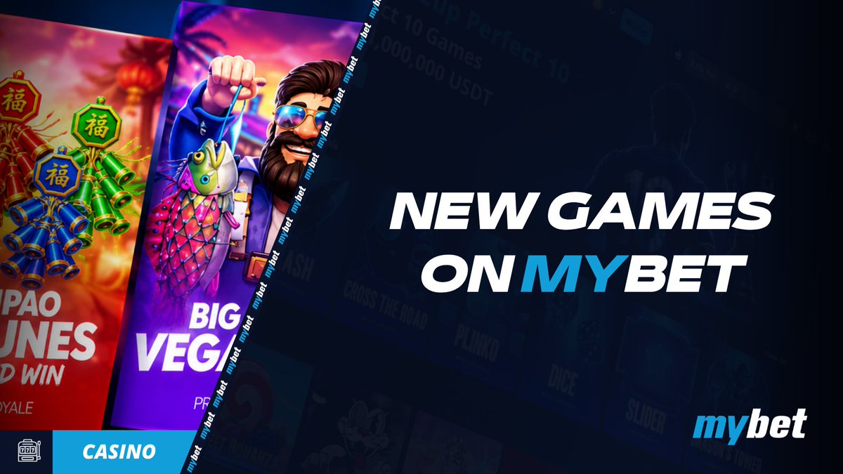 Mybet_game's tweet photo. Fresh games just landed on MyBet.🎰🔥

From Hunter Cluck to Big Bass Vegas 1000, there's something new waiting for your next spin.

Jump in, pick your favorite, and see what hits today.

Play now at MyBet!

Join the game:
https://t.co/tY20nk50eR

#newgames #Mybet #casino #bigwins