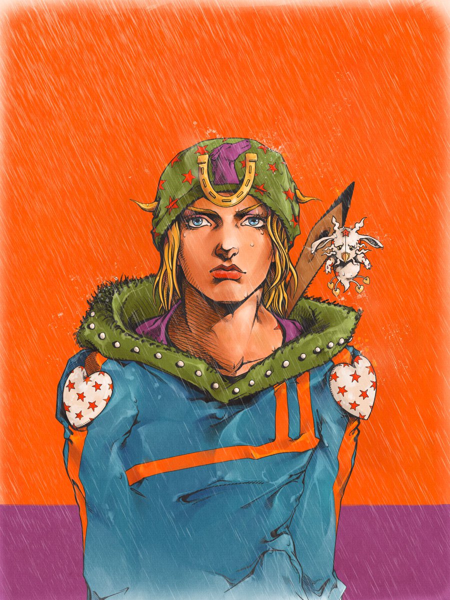 LaArtfulBlogger's tweet photo. The SBR anime has got me in the drawing mood Johnny Joestar https://t.co/hfdT84UdzR