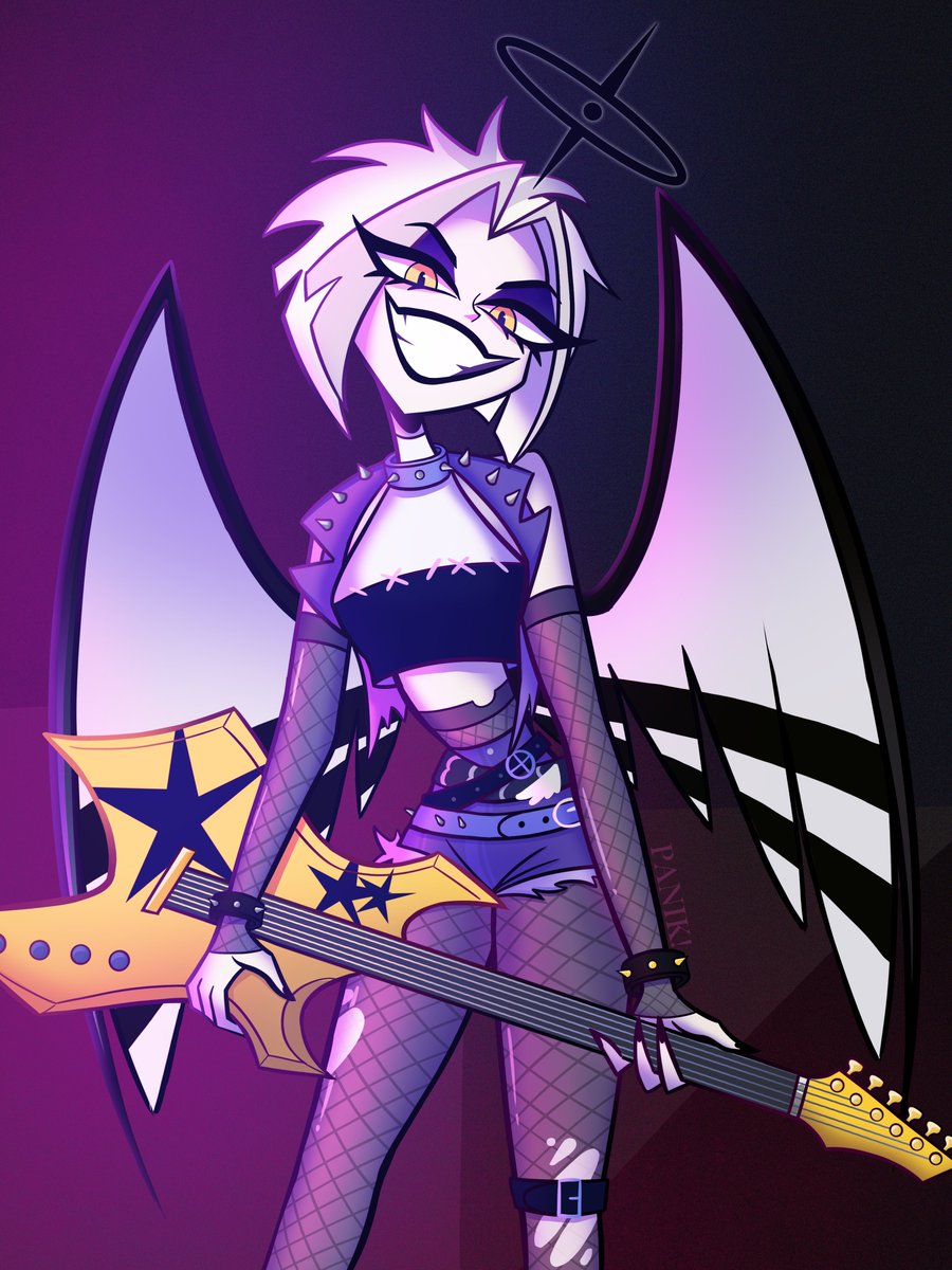 pani_ka34's tweet photo. 🤟Rock ‘n’ Roll🤟
#HazbinHotel #HazbinHotelLute #Lute https://t.co/Pbjnnl0702