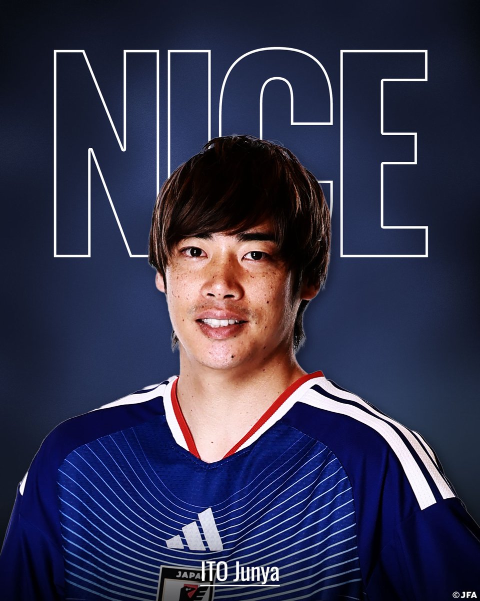 jfa_samuraiblue's tweet photo. 👏𝗡𝗜𝗖𝗘 𝗣𝗟𝗔𝗬👏

伊東純也が鋭いピンポイントクロスで上田綺世の同点ゴールをアシスト⚡️

🏆キリンチャレンジカップ2026
🇯🇵#SAMURAIBLUE 1-1 ベネズエラ代表🇻🇪

地上波日テレ系＆TVerで只今放送中❗ ※一部地域除く
▶ https://t.co/TmSxuu8Umd
📱DAZNライブ配信

#サッカー日本代表 https://t.co/evd2Zfwzd9