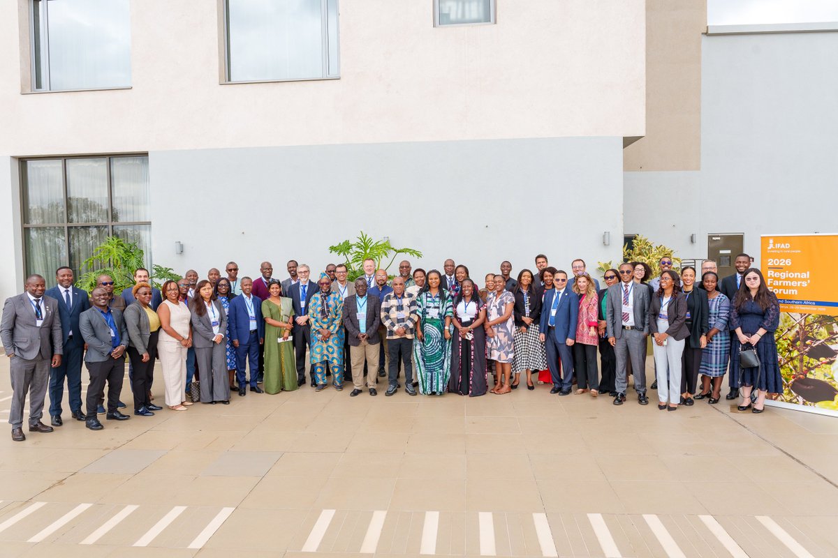 IFADEastAfrica's tweet photo. As discussions on #IFAD14 continue, the ESA #FAFO2026 offers an important opportunity to reflect on the value of partnerships between @IFAD and farmers' organizations and how they can be strengthened to reach more rural people and deliver lasting impact.
#FinancingTheFirstMile https://t.co/kEAwKN6LxJ