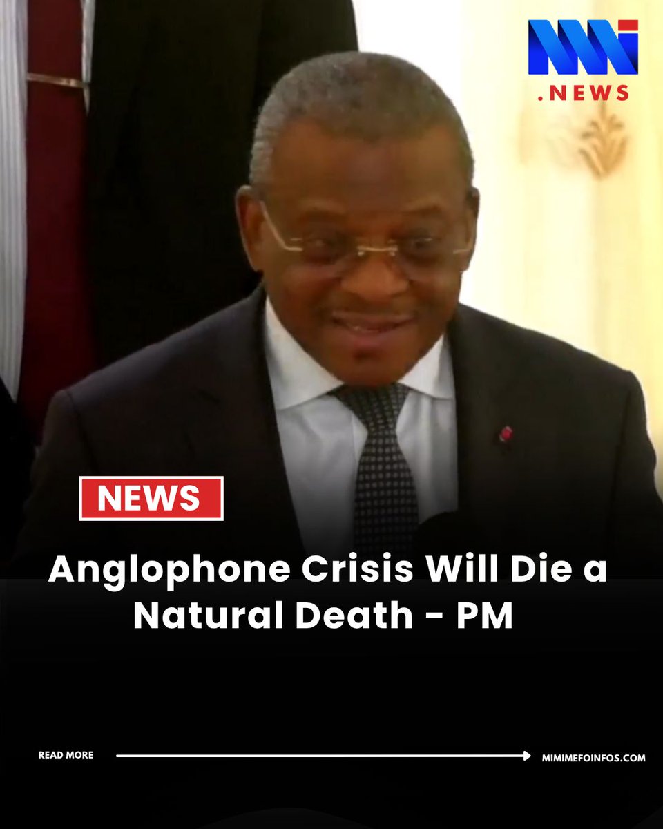 MimiMefoInfo's tweet photo. Cameroon’s Prime Minister, Chief Dr. Joseph Dion Ngute, has indicated that if the Anglophone crisis is not resolved now, in another 10 or 15 years it will die a natural death, as it is already dying.

The PM was speaking a few hours ago in Buea on Monday during the Southwest Community Dialogue.

Addressing the leaders of the region, he stated that the Amba fighters are either children from the Southwest or from neighboring regions.

He said the people knew the “boys,” and it was high time to confront them and have them lay down their weapons.

“We have been getting information from among them. Some of them say they are tired,” he stated.

To him, the real battle in Cameroon is now in the Far North Region, “but those in our region are children from our region or from neighboring regions that are close to us, and we know them.”

However, he acknowledged that development is stalled in the region because foreign partners still label the Southwest as a security red zone.

#MMINews