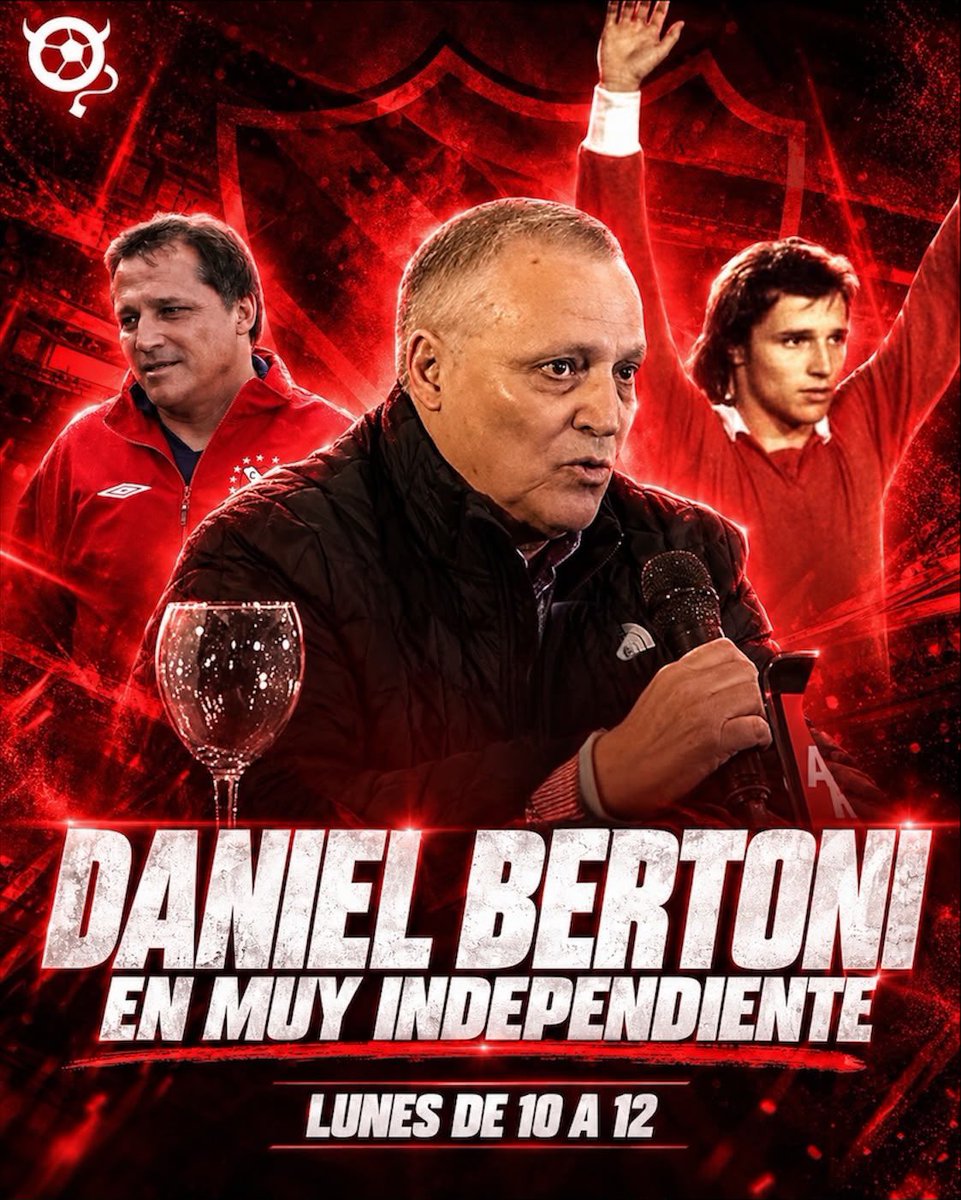 MuyCAI's tweet photo. 🚨 DANIEL BERTONI EN MUY INDEPENDIENTE 

El candidato a presidente por Auténticos Rojos nos visita desde las 10. 

Prendete: ➡️https://t.co/7pkQXNIjCM https://t.co/hQ0MD2wV0m