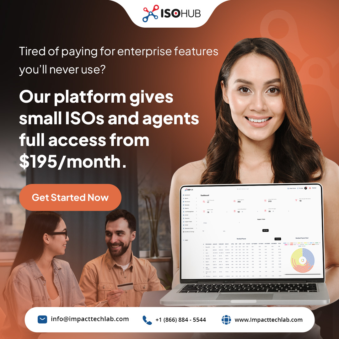 impacttechlab's tweet photo. If you’re running a small ISO or managing an agent portfolio, #ISOhub gives you full-featured access starting at just $195/month. No hidden tier locks, no paying for unnecessary bloat, just the exact tools you need to grow.
Ready to upgrade your setup?  https://t.co/QIXVlBnMpy https://t.co/EQoxN0bAVw