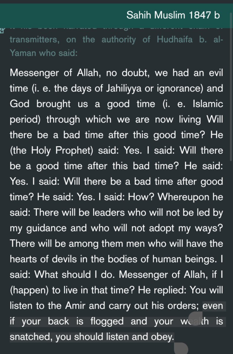 WazzaapXD's tweet photo. @Muwahid1000 @hiwabusally Would you say this hadith is wrong? https://t.co/f3gdrJdn6J
