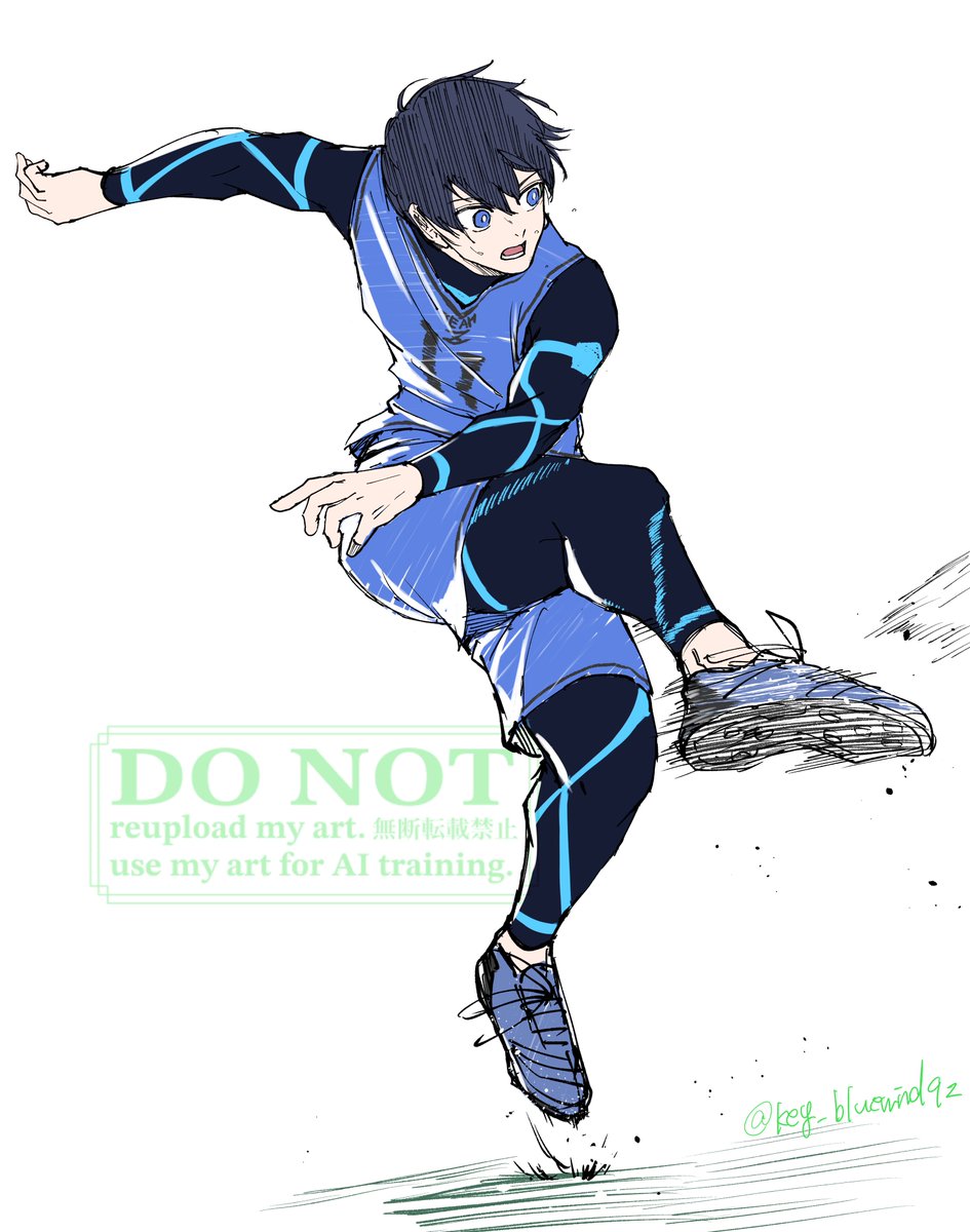 key_bluewind92's tweet photo. 41のダイレクトシュート、連写風に描いてみた
…4ぬほどむずかった
アニメーターさんすごいとなった https://t.co/x2AcjMLkoL