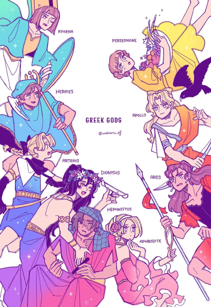 wakaru_af's tweet photo. siblings（+ Aphrodite）🫶
みんな好き
#greekmythology https://t.co/PflUjiYVET