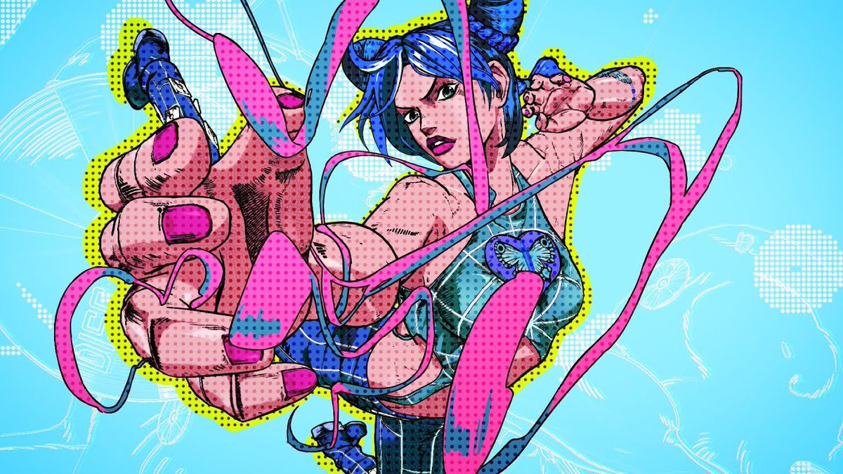 AMA0terasu8's tweet photo. ジョジョのopだとstone ocean が一番好き
みんなはどのopが好きですか？ https://t.co/jmvs0CECYw