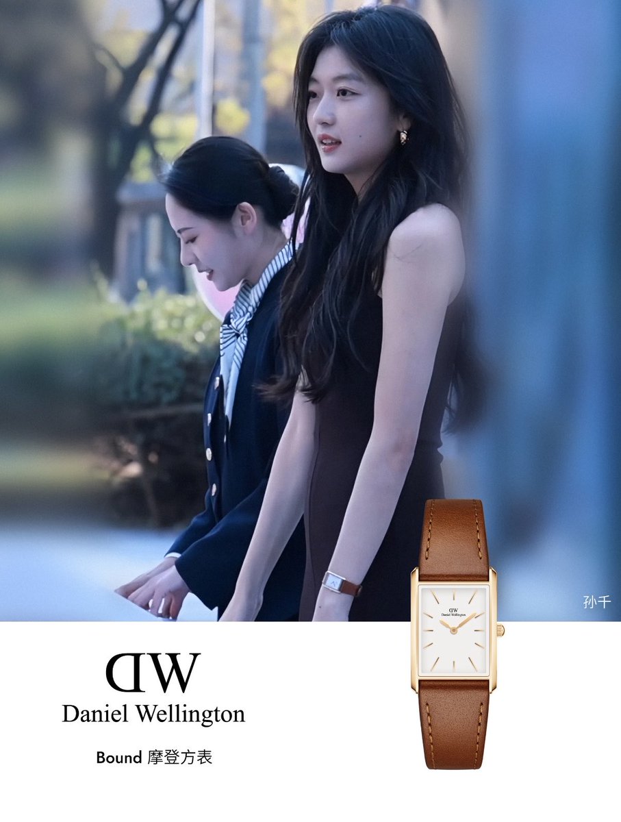 sunqiansource's tweet photo. Sun Qian was featured in Daniel Wellington’s DW Lookbook as Shang Zhi Tao from The Early Spring, highlighting her character’s workwear looks paired with the ART DECO-inspired “Bound” square watch. ⌚

“(…) Sun Qian, you’re absolutely the most stylish woman in Beijing!”

“(…) From being a newcomer in the workplace to gradually becoming independent and capable, Sun Qian perfectly captures the evolution of Shang Zhi Tao’s workwear looks.”

#SunQian #孙千