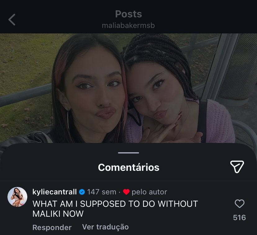 p4liarsx's tweet photo. não tô vitimizando ela, tô fazendo uma análise reaaal. qdo ela fala que "sempre sentiu algo ruim em relação a malia" achoq é justamente isso: ela sabia que kylie tava se entregando rápido demais e, em pouquíssimo tempo, já considerava mais malia doq ela.

preocupação + ciúmes https://t.co/5HYWbERigS