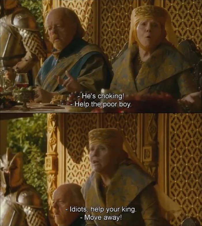dendiesel01's tweet photo. Most gansta moment in the series

Olenna tyrell the legend 
#GOT https://t.co/nF35mtyy4j
