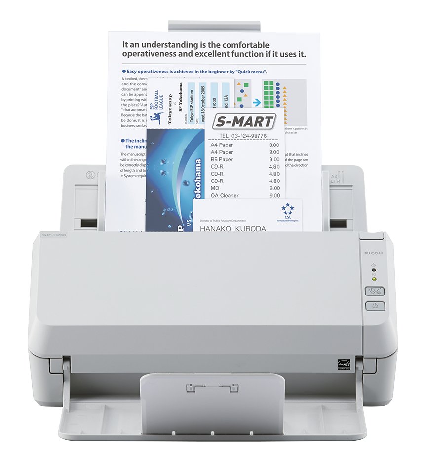 Scanner_Super's tweet photo. The #Ricoh #SP1125N scanner is designed to meet the essential scanning needs of budget-conscious organisations. The compact design makes the SP-1125N perfect for any office space with limited space. Click the link to find out more! https://t.co/ApYS9CuYhJ https://t.co/FC0IHQjLvX