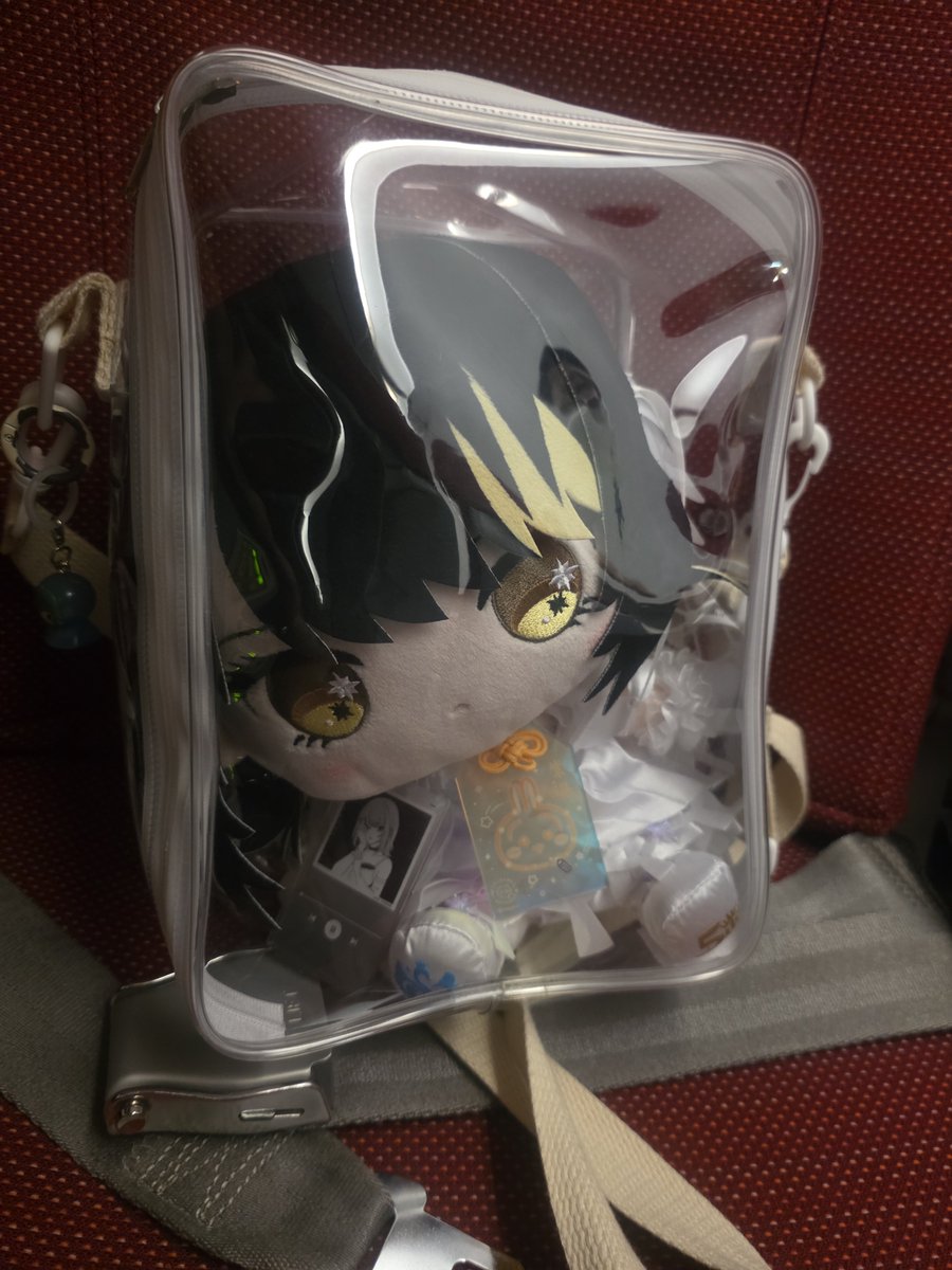 NgKaMing19's tweet photo. ルカちゃん：初めての飛行機...怖い😖
#もちほわがいっぱい見れるタグ https://t.co/P6N37KdA8f