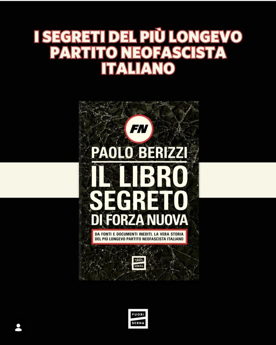 Anpinazionale's tweet photo. Forza Nuova ha chiesto il blocco della distribuzione del volume di @PBerizzi e la rimozione delle copie dalle librerie pena l'avvio di azioni legali.Nessuno si farà intimorire da questa penosa minaccia.Le strutture ANPI si impegneranno a diffondere la nuova opera del giornalista https://t.co/lQambyzWCb