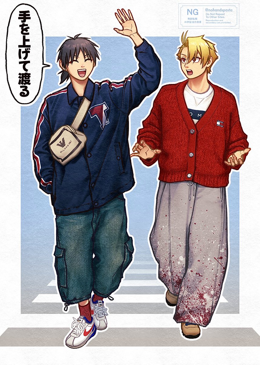 nohandspasta's tweet photo. 🚦右見て左見て https://t.co/8D3mFeXeRN