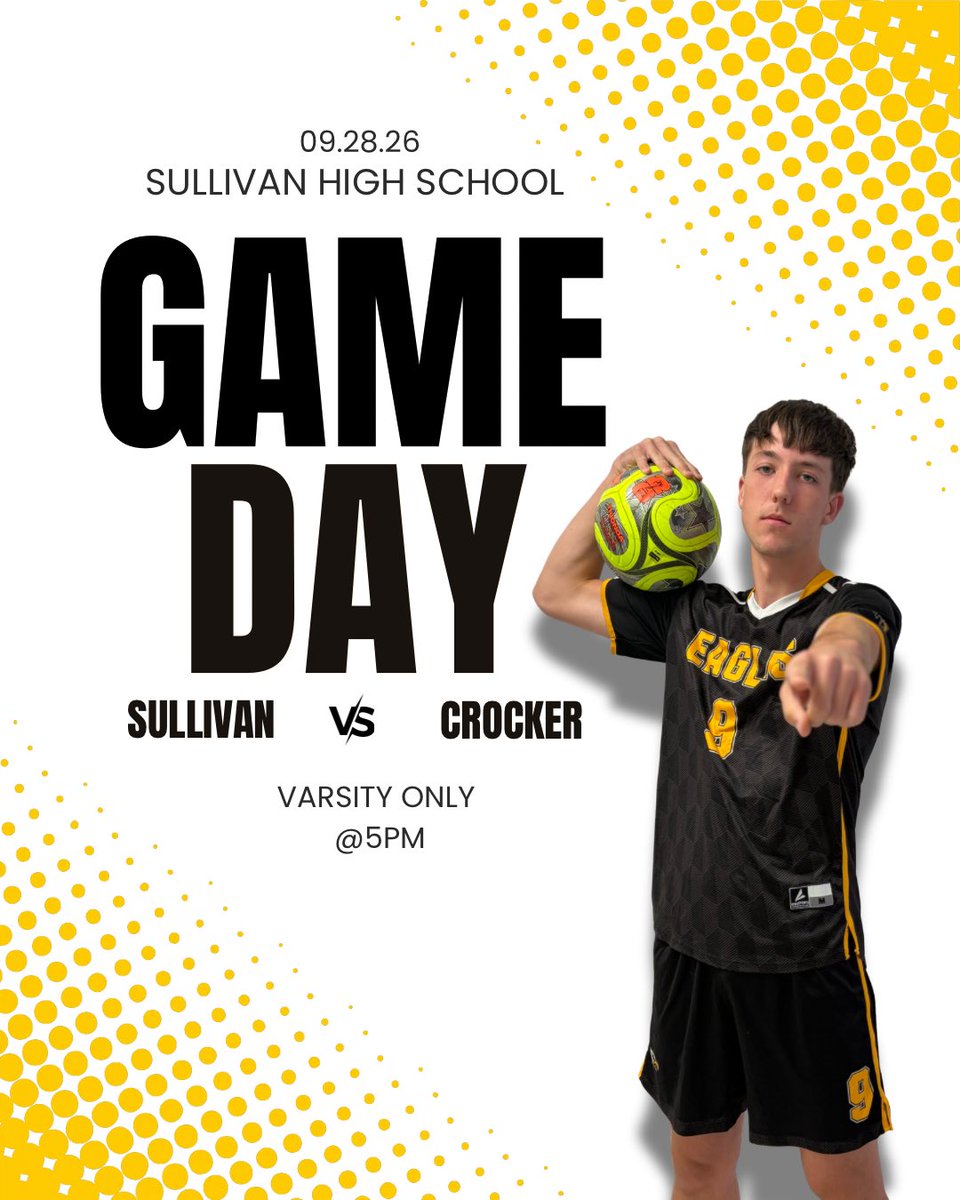 Sullivan_HS's tweet photo. Back at it! Sullivan hosts the Crocker Lions in a varsity-only game at 5pm. See you there! https://t.co/6pRCu0CnlY