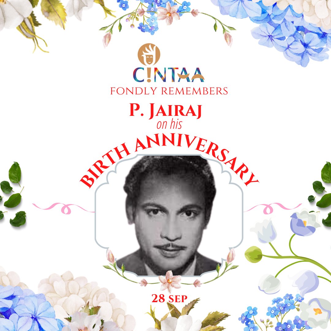 CintaaOfficial's tweet photo. #cintaa fondly remembers P. Jairaj on his #BirthAnniversary, and Veer  Sharma, Chandrashekhar Dubey on their #DeathAnniversary (28 Sep)

@poonamdhillon @itsupasanasingh @bolbedibol @iyashpalsharma @RonitBoseRoy https://t.co/8oQelPGulM