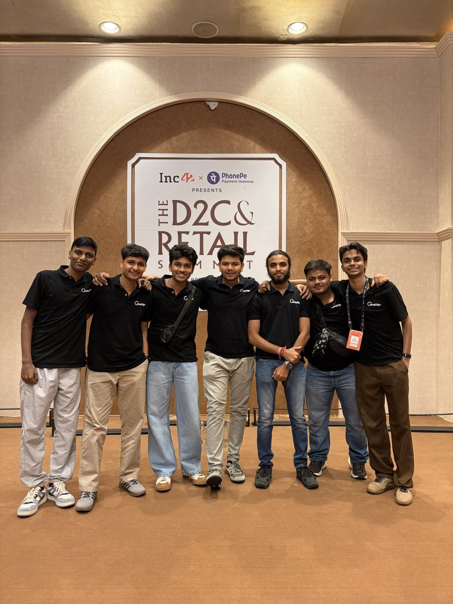 bhavikkdattani's tweet photo. We brought 280K+ organic views in 24 hours for India’s biggest Startup Media Platform : @Inc42 Inc42 Media
13+ reels in 36 hours.

Last month, our team flew down to Gurgaon to handle the post-production and live content for @Inc42’s D2C & Retail Summit 2026.

The challenge was simple:
Turning an entire event into content while the event was still on.

We had 3 reels ready within the first 4 hours, followed by 13+ reels over the next 36 hours all organically distributed.

Events are sitting on an insane amount of content: Founders, investors, operators and industry leaders are already sharing valuable insights on stage. With the right content strategy + a fastest editing pipeline, those insights can be turned into content and distributed while the conversation is still fresh.
We weren’t really good with strategy but surely good with right video editors, So we thought to give it a shot.

We followed a high-volume, Ranveer Allahabadia’s “machine-gun” content approach and it worked.

One of the best moments was seeing someone comment on a reel during lunch:
I saw this in the morning and it's already live in the afternoon.

That’s exactly the kind of turnaround we wanted.

Proud of the Graphigo for pulling this off,
And even more excited about what this could mean for the future of live event content.

Big thanks to the entire team at @Inc42 Inc42 Media for having us