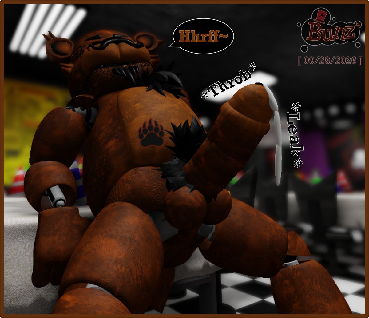 Bonnix_Bunz's tweet photo. Looks like a leaky situation occurred.
#fnafnsfw https://t.co/xZ6Ad5IE6G