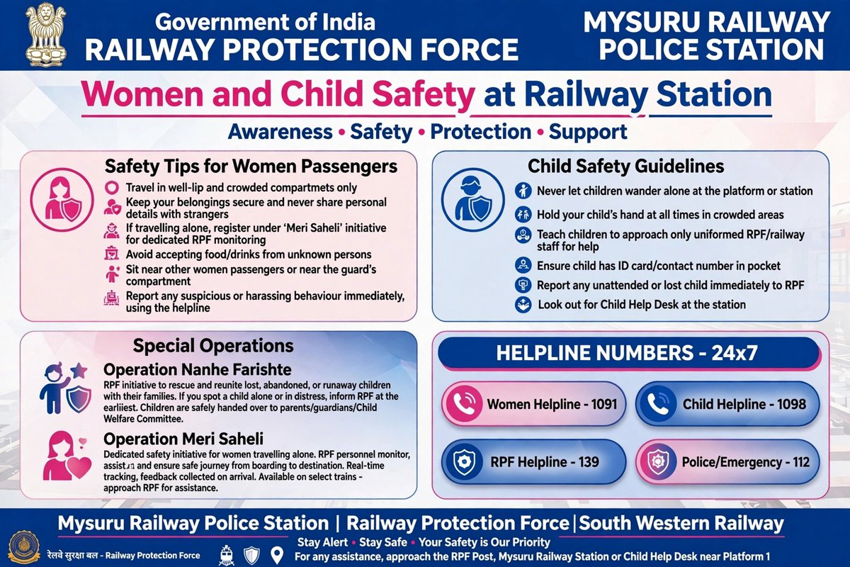 MysorePs's tweet photo. @KarnatakaCops 
@SWRRLY 
@CPMysuru 
@KARailwayPolice
@cpimysorerly
@DspRly https://t.co/QYYB2qwGn0