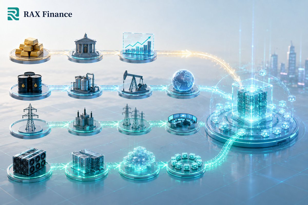 RaxFinance's tweet photo. Commodity formation playbook:

Gold → London Fix (1919) → futures market
Oil → posted prices → spot market → Brent/WTI
Electricity → bilateral → pools → day-ahead markets

Compute → ?

We're watching the pattern repeat in real-time.

🔗 Join the Waitlist:
https://t.co/0sXOt71OLm