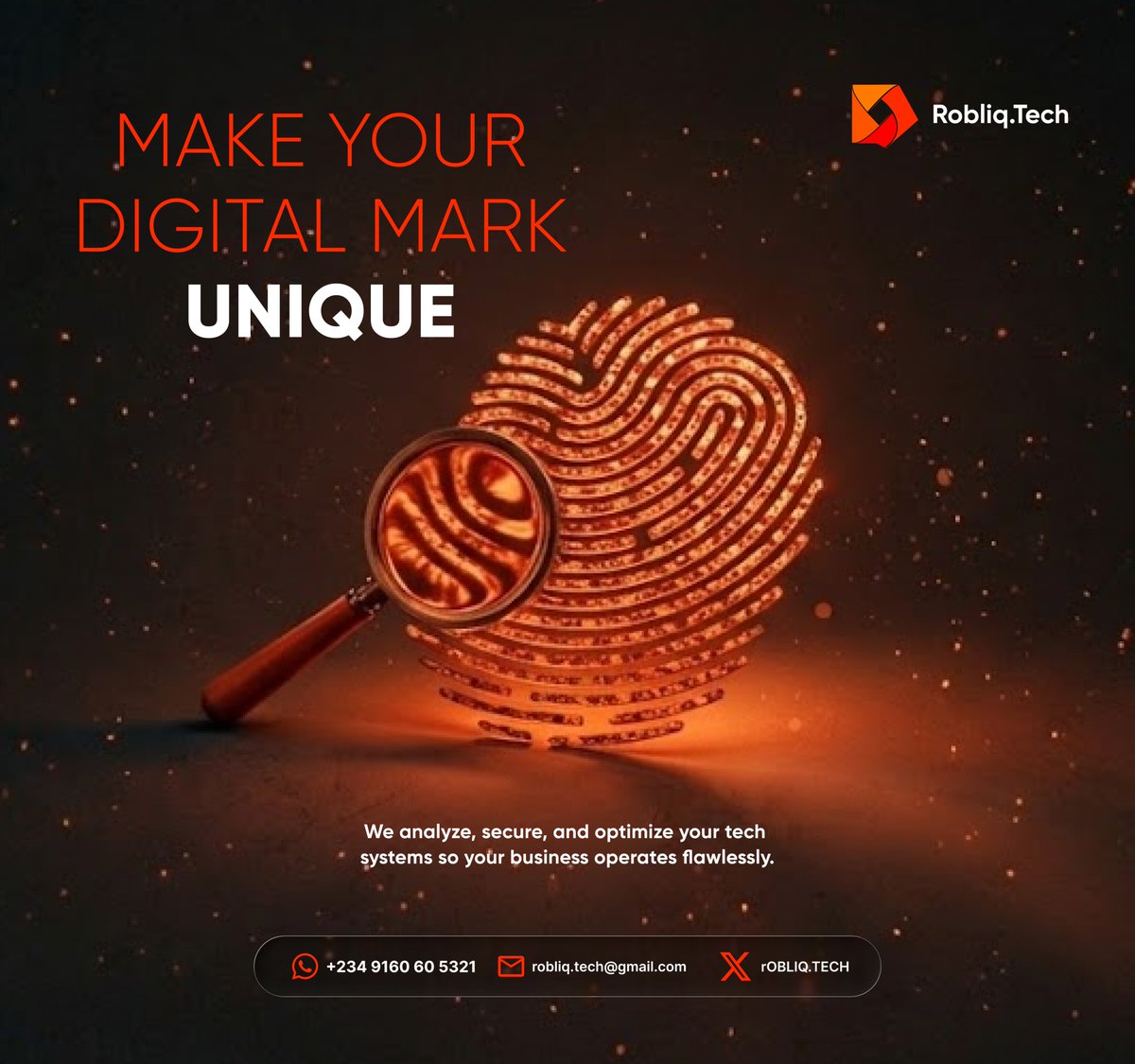 rOBLIQtECH's tweet photo. Make your Digital mark Unique here @rOBLIQtECH 🔥🚀

#RobliqTech #Innovation #Technology #DigitalDesign #WebDevelopment https://t.co/P3vEldqGwS