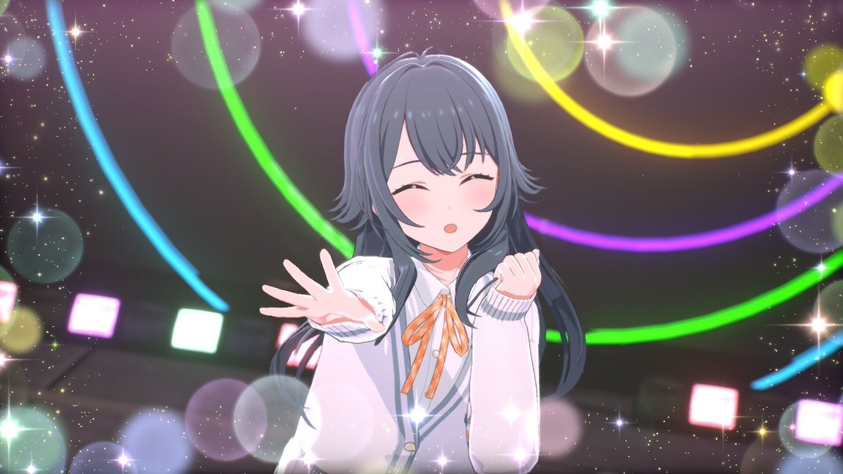 atomumisuzu's tweet photo. ツアマスで、学マスのちびぐるみ演出も試してみました
公式がネタにしてくれるのいいよね https://t.co/PILvjLtiBB