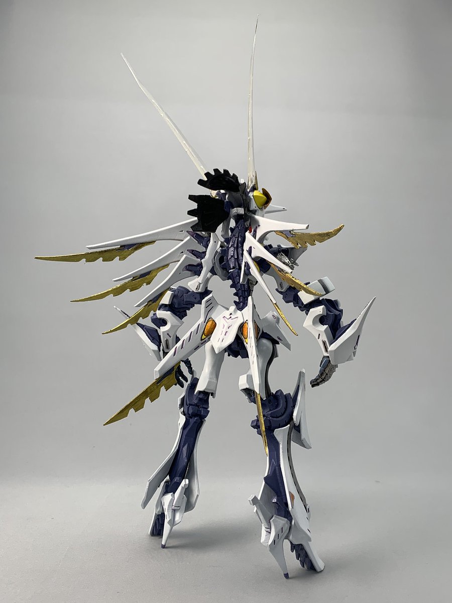 hamatet1's tweet photo. GTMのシュペルターが格好いいと思ったのでFusionとか使ってフルスクラッチしてみました。わりと良く出来たと思うので見て下さい。大体1/100サイズ。ポーズ変える程度は可動も仕込んでます
#FSS https://t.co/IfasOuHfNs