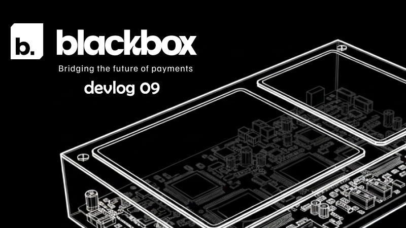 blackbox_pos's tweet photo. Blackbox Devlog #9: Bitcoin support added! Plus, a purpose-built PCB

Three developments this fortnight at three different distances from a shipping product: the new board is running, #Bitcoin is in as a new payment rail, and for the first time Blackbox has a custom-designed circuit board.

Bitcoin payment support:

- Receive-only, with no private key on the device; the merchant scans their Bitcoin wallet's public key and each sale derives a fresh receive address
- Two distinct settlement states: SEEN means unconfirmed on the network; VERIFIED means the terminal has validated a cryptographic proof against block headers it audited itself, from a firmware checkpoint upward through proof of work and consensus rules. A connected server can help locate a payment; it cannot fabricate one
- Sixteen test suites run against real mainnet and signet vectors
- Disabled by default; running on signet until the hardware checkpoint passes

First purpose-built PCB:

- A circuit board designed around Blackbox's own requirements rather than repurposed from a development board
- ESP32-S3, 5-inch 800x480 display, 4 layers, single 3.3V rail, printer, scanner, NFC, and microSD; 193 footprints, 125 nets, ERC clean and routed
- Design generated from a source model: schematic, PCB, BOM, placement file, pinout doc, and firmware pin header all produced from two Python files, with automated checks re-validating pin assignments on every build
- Errors caught before copper include a level translator wrong on all five signals, a shorted eFuse footprint, a printer inrush of 200A resolved with a Miller capacitor ramping it to 1.4A over 6.6ms, and over-voltage protection set to the printer's 9V limit
- Not yet sent for fabrication; six blockers remain

The new board is running:

- The VIEWE S3 boots, renders, takes touch, and talks to the testnet indexer
- First real action: resolved a merchant address to its funding block, verified against a prediction rather than accepted at face value
- Printer confirmed working via its own self-test print before any firmware interaction
- Scanner driver reworked: a non-responsive handshake no longer marks the scanner absent; the driver falls back to listen-only mode and reads decoded barcodes as plain text

Light client sync start:

- A light client needs to know where on the blockchain to begin; too low wastes hours, too high silently misses incoming funds while reporting healthy
- Start height now has explicit provenance: pulled from the provisioning bundle if present, otherwise a one-time setup screen offers a live indexer lookup or manual entry
- Manual entry validated asymmetrically: above the chain tip is refused, just under it warns; a failed lookup sets nothing rather than defaulting to zero

Next: re-run light client bootstrap checks through a real scanner, complete the Phase 1 hardware checkpoint, take the first Bitcoin payment on the device over signet, and measure a panel for the PCB.

Full devlog: https://t.co/6KKOMVDEI5