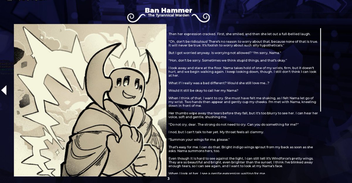 wardensverdicts's tweet photo. // cmf spoilers banhammer mastery

dude im going to cry LOOK AT THE BABBYYY https://t.co/KZvmoJuycj